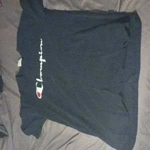 Blue xl t shirt champion 💪